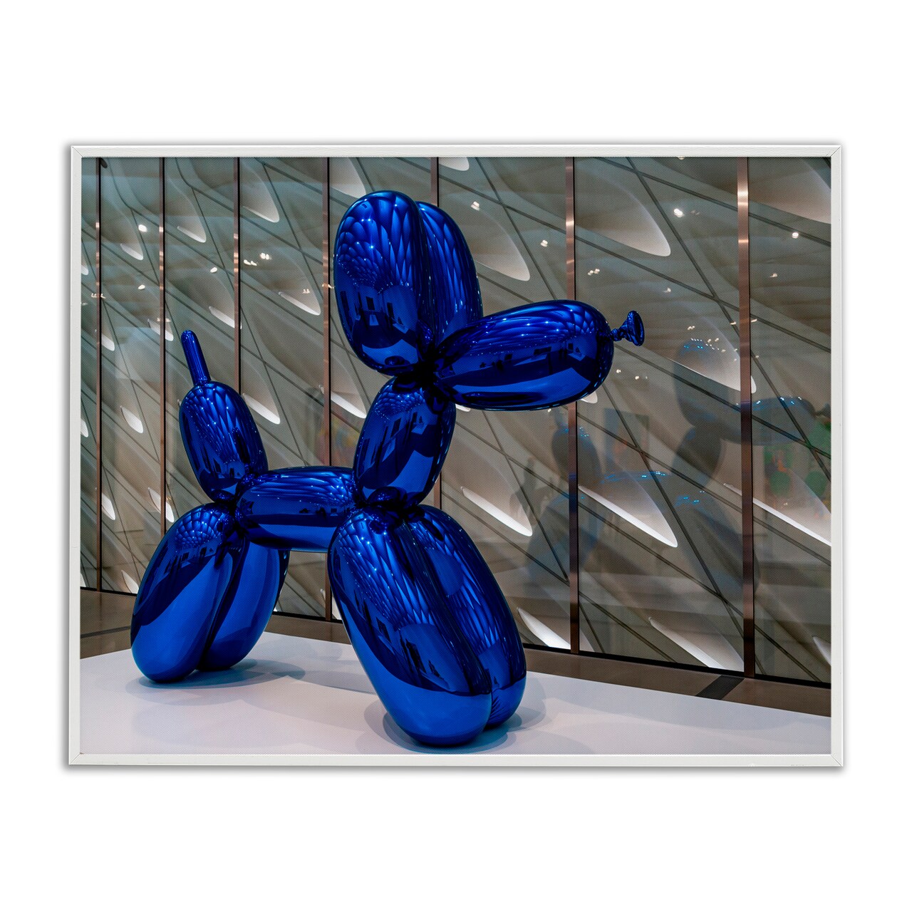 Stupell Industries Koons Sculpture Photography Framed Giclee, design by Jeff Poe Photography
